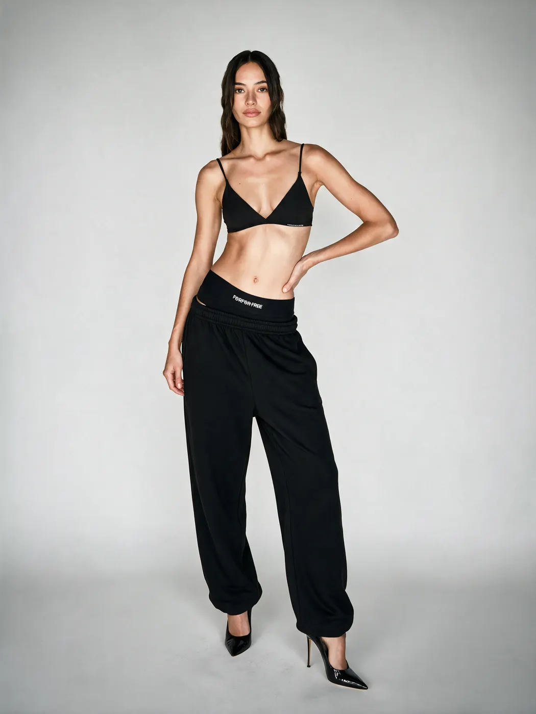 Full-body fashion e-commerce model image, view 14