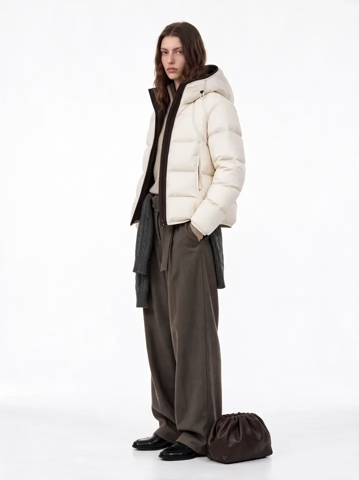 Full-body fashion e-commerce model image, view 17