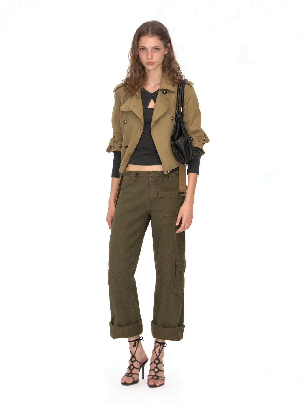 Full-body fashion e-commerce model image, view 31
