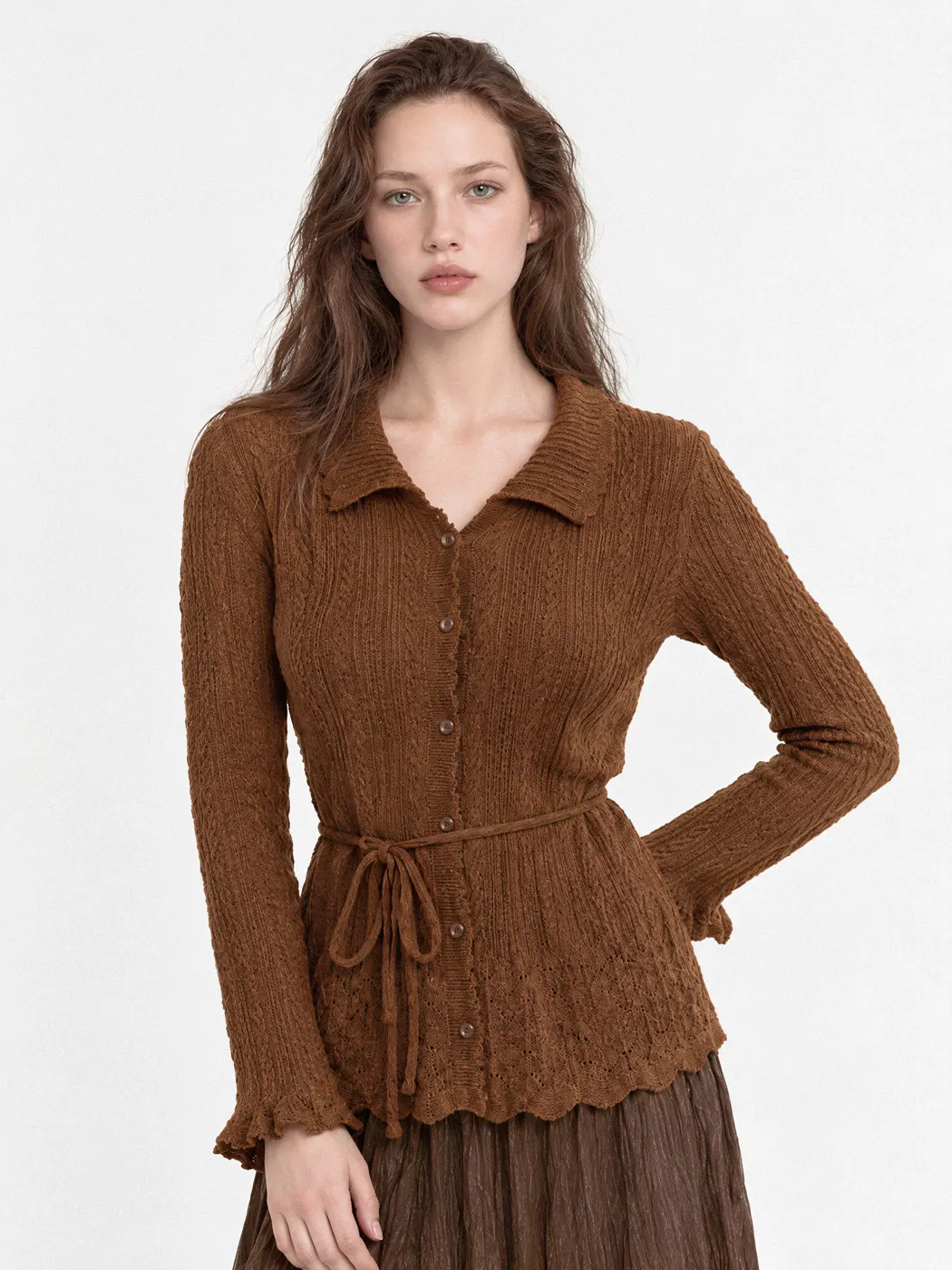Half-body fashion e-commerce model image, view 08