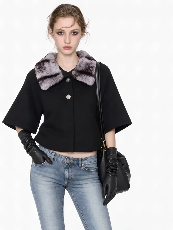 Half-body fashion e-commerce model image, view 10
