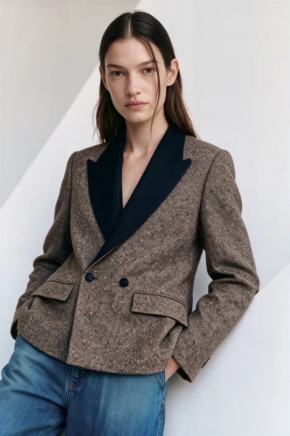 Dior-inspired fashion lookbook image, view 01