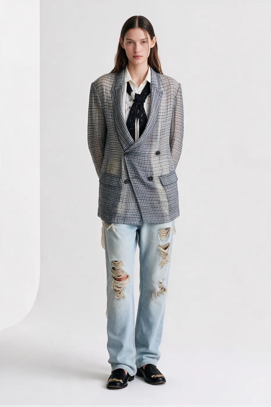 Dior-inspired fashion lookbook image, view 04