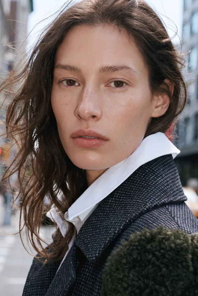 Fashion model face development portrait, view 12