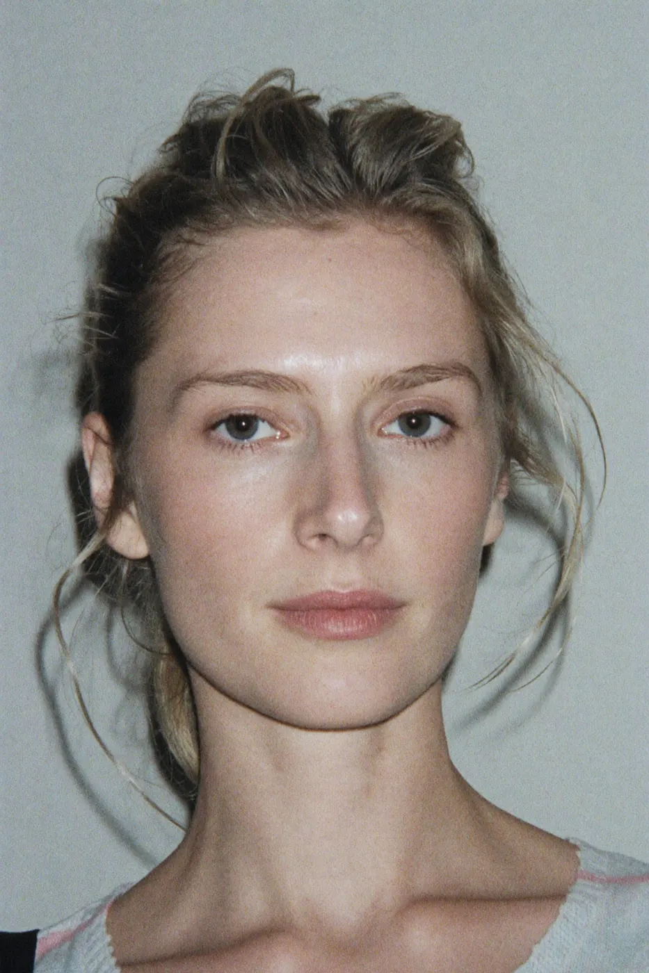 Fashion model face development portrait, view 17