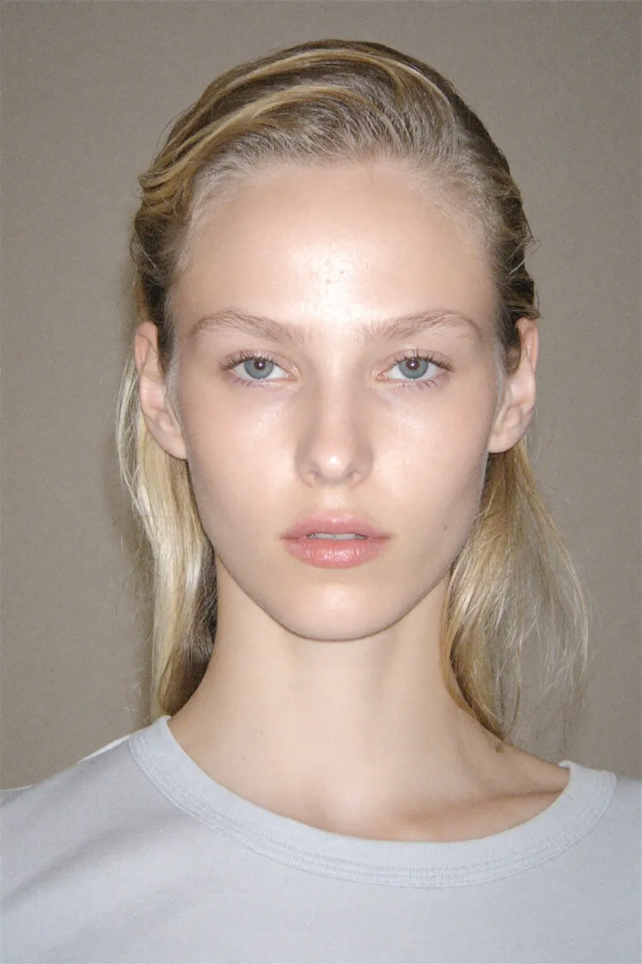 Fashion model face development portrait, view 18