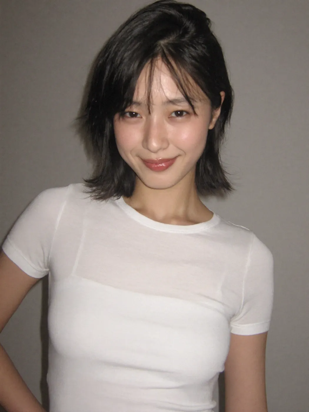 Fashion model face development portrait, view 28