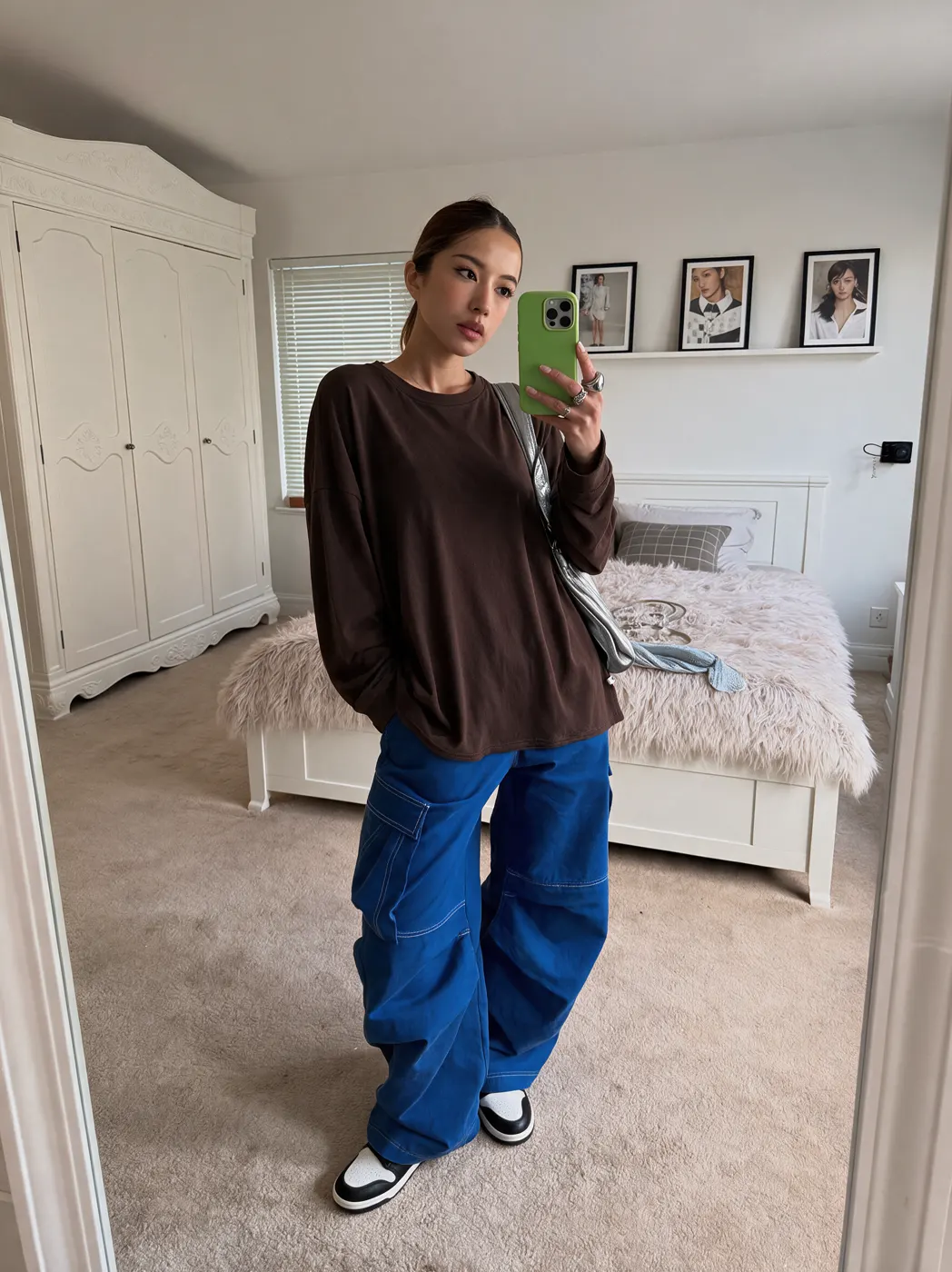 Everyday fashion styling in a casual lifestyle setting, view 28