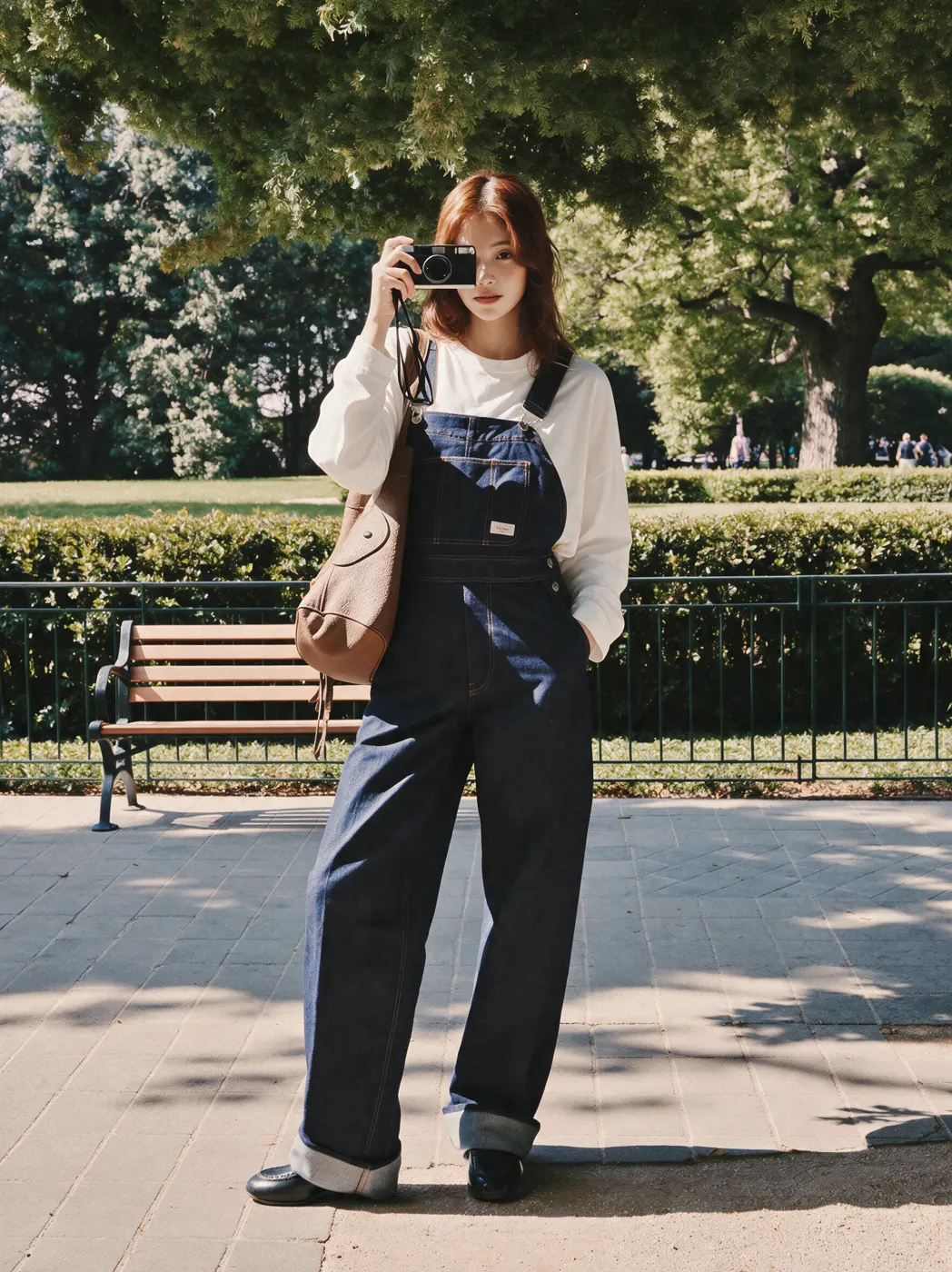 Everyday fashion styling in a casual lifestyle setting, view 35