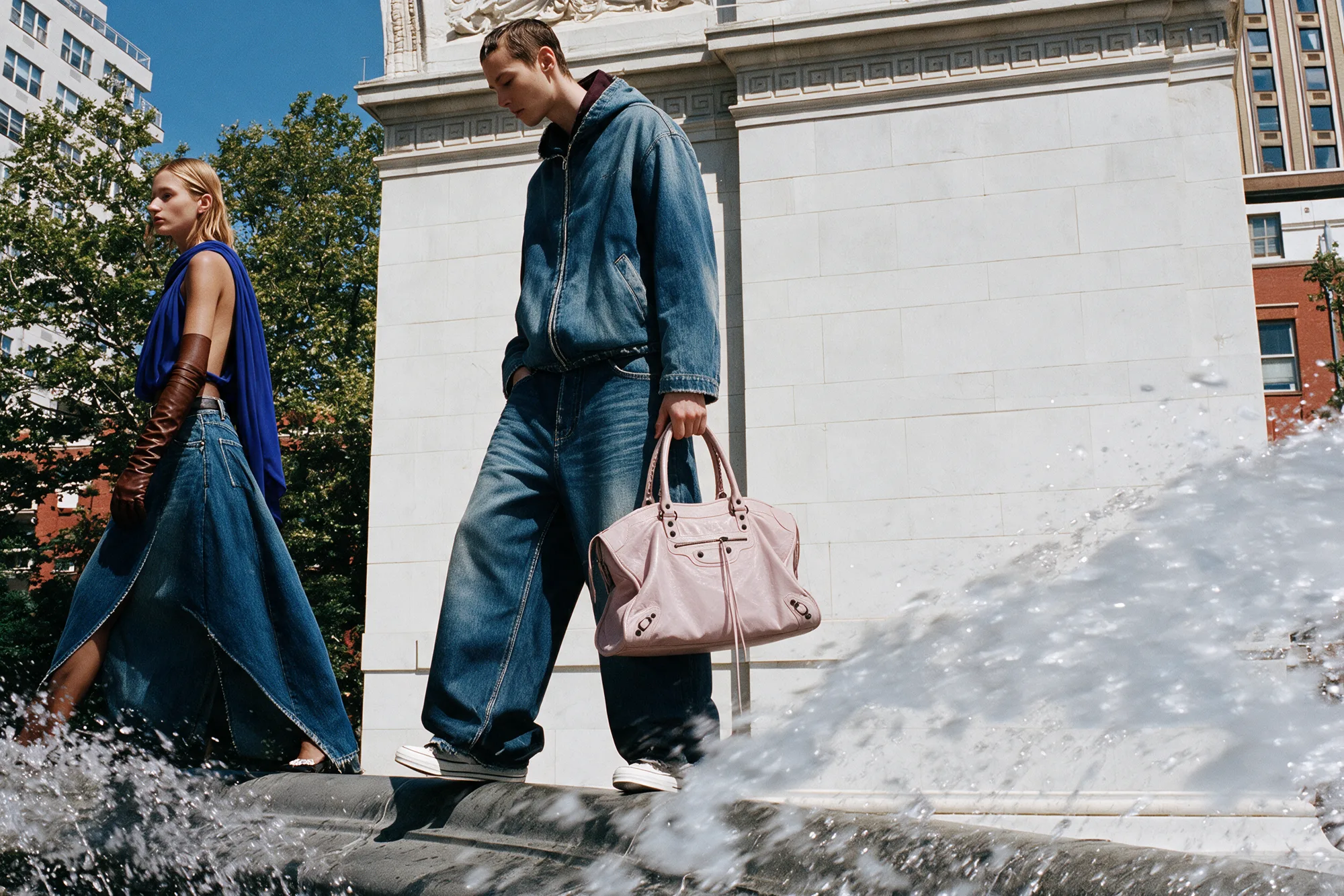 Balenciaga-inspired fashion campaign image, view 07