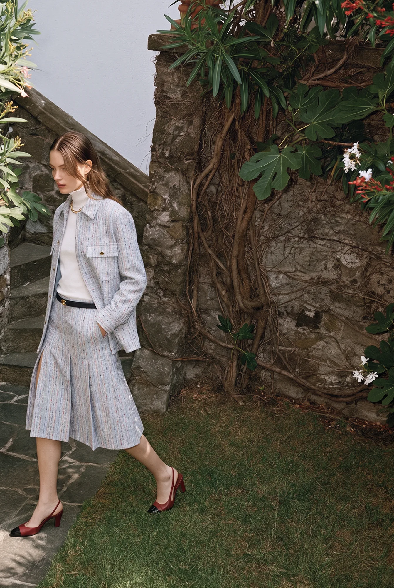 Chanel-inspired fashion campaign image, view 06