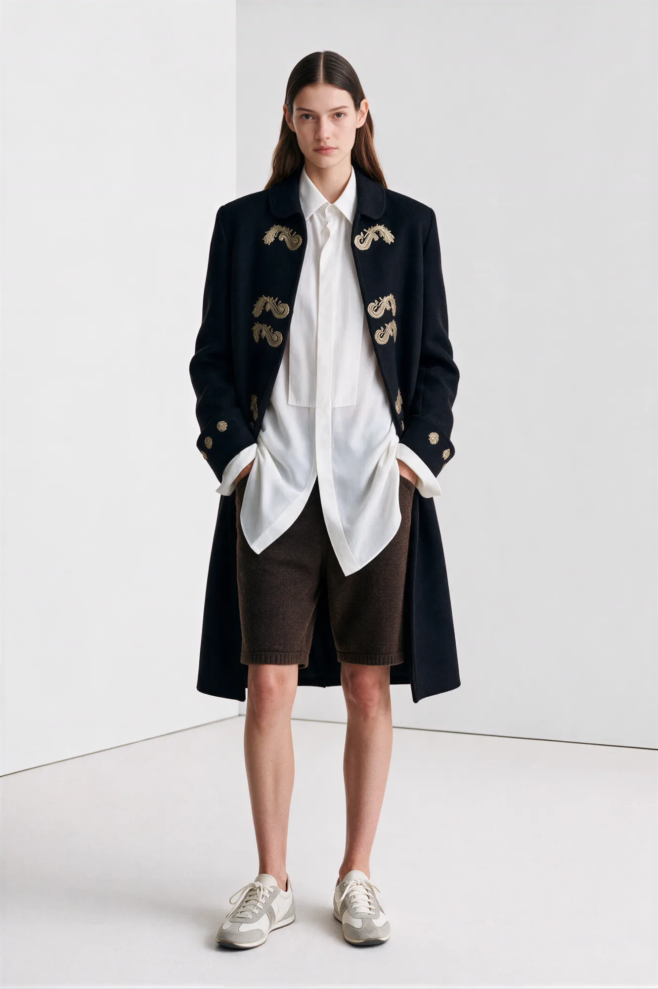 Dior-inspired fashion lookbook image, view 03
