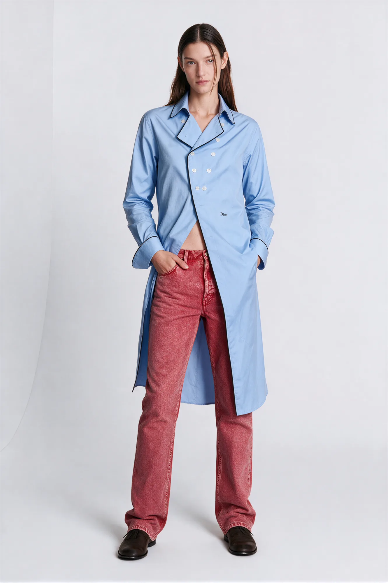 Dior-inspired fashion lookbook image, view 08