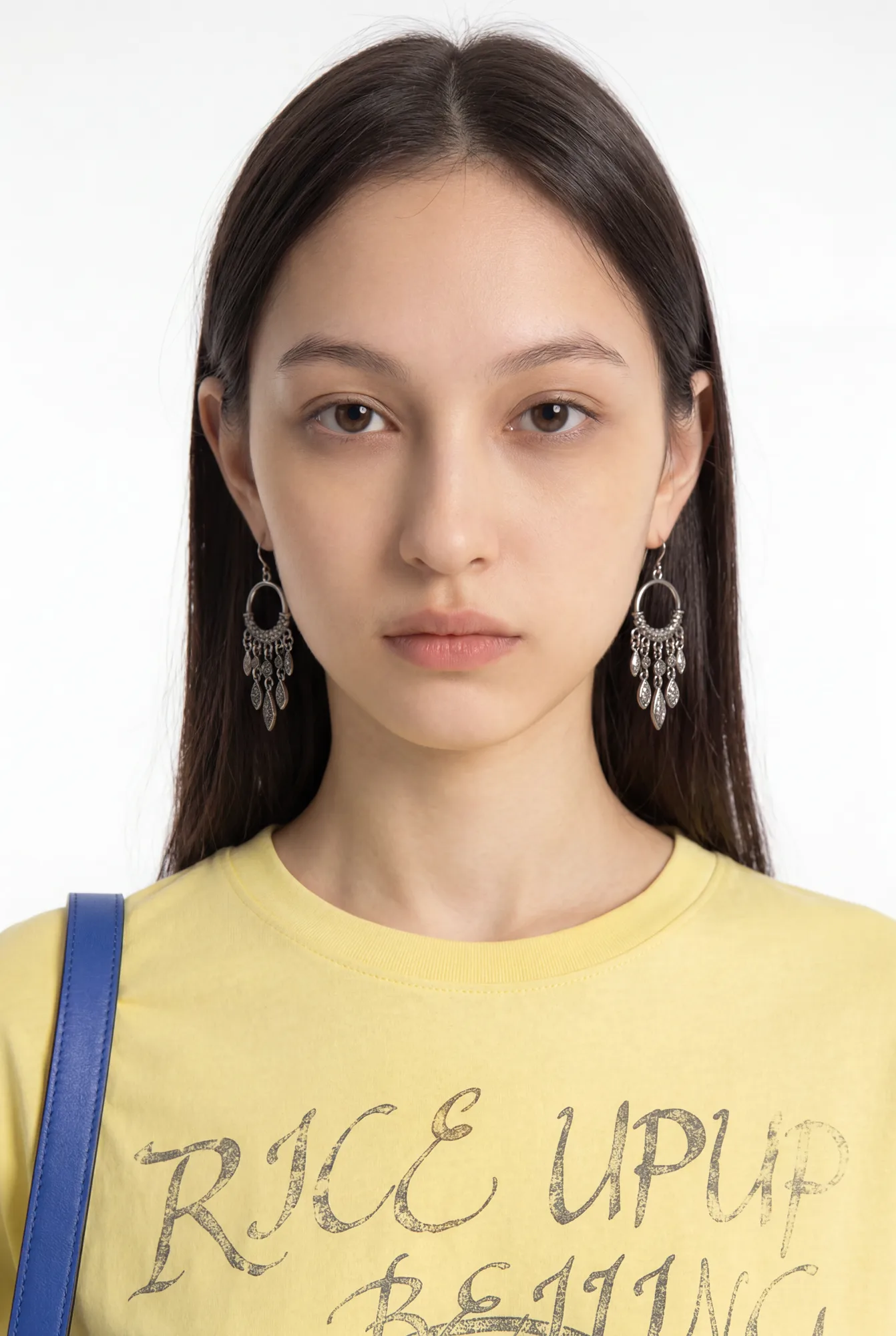 Fashion model face development portrait, view 09