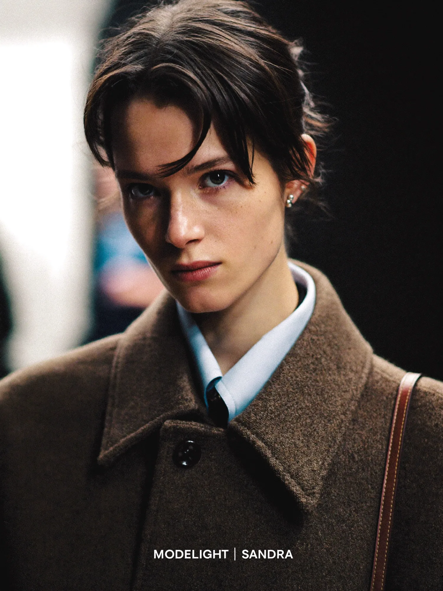 Fashion model face development portrait, view 15